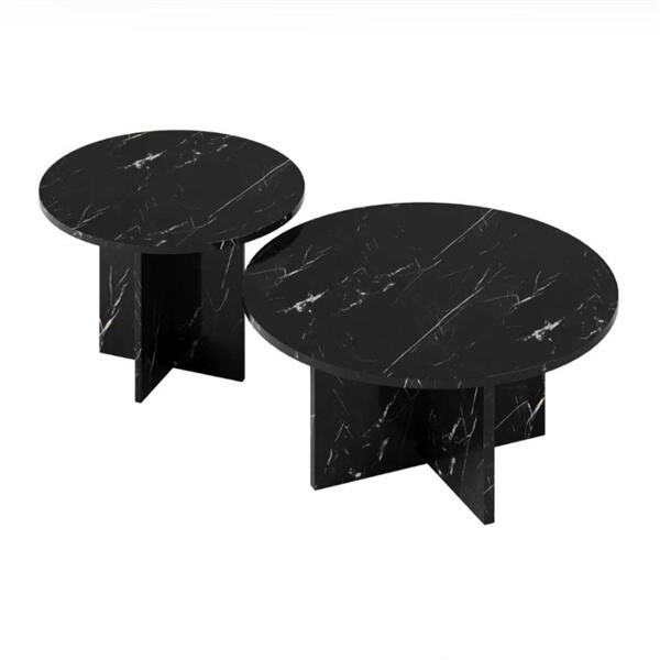 Trendikkäitä marmorisia sivupöytiä moderniin sisustukseen