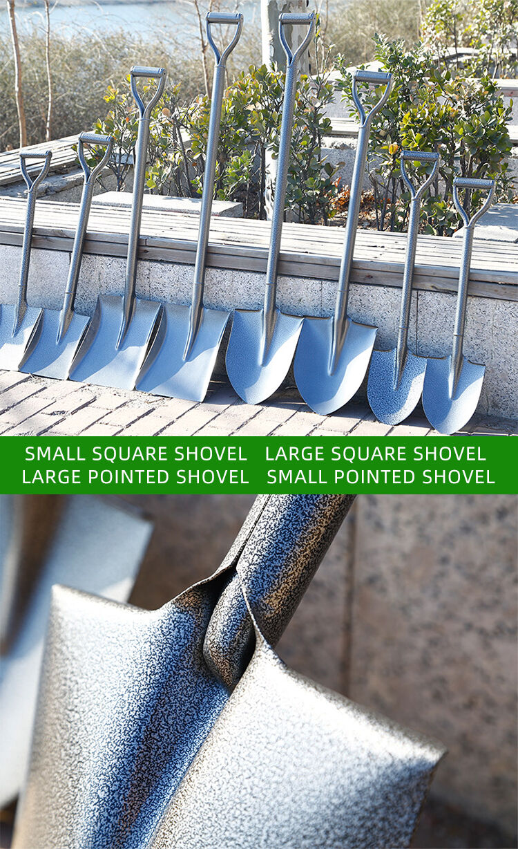 product high quality farm tools metal shovel and camping shovel the  steel shovel with metal handle-5