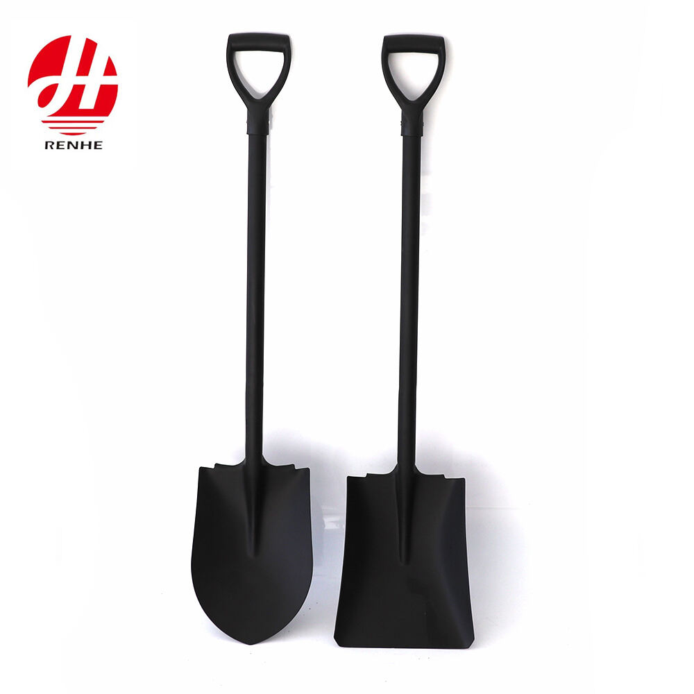 Hot Selling Custom Metal Garden Shovel with Handle Custom Farming Digging Tool details