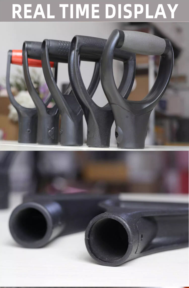 Customizable Plastic and Steel D/Y Wooden Handle for Farm Garden Shovel factory