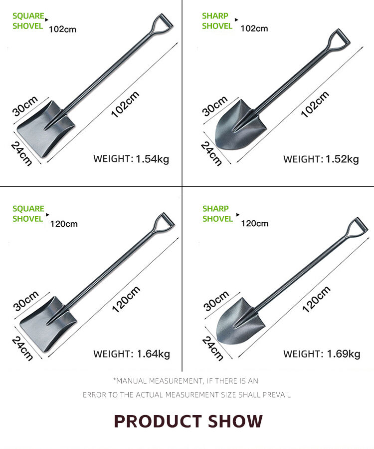 product high quality farm tools metal shovel and camping shovel the  steel shovel with metal handle-4