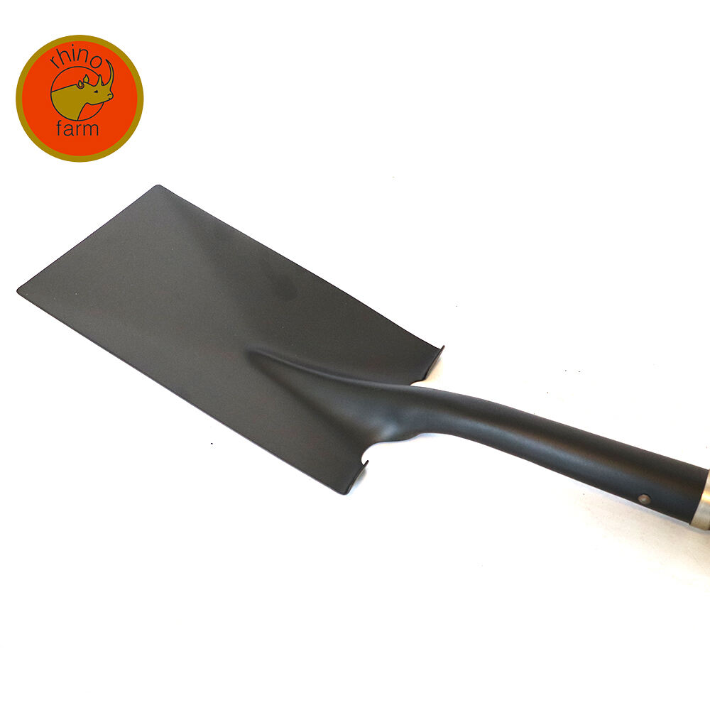 Factory Direct Steel Shovel for Agricultural Construction and Garden Use Featuring Fiberglass Handle details
