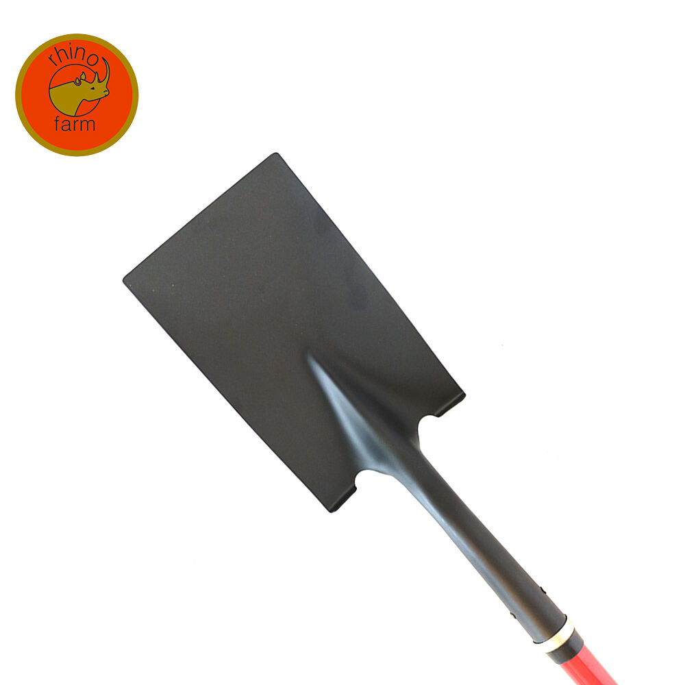 Factory Direct Steel Shovel for Agricultural Construction and Garden Use Featuring Fiberglass Handle supplier