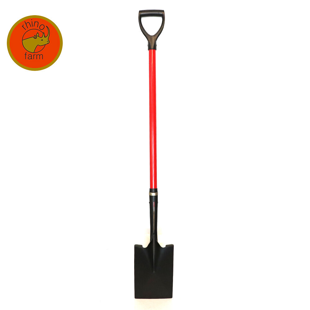Factory Direct Steel Shovel for Agricultural Construction and Garden Use Featuring Fiberglass Handle manufacture