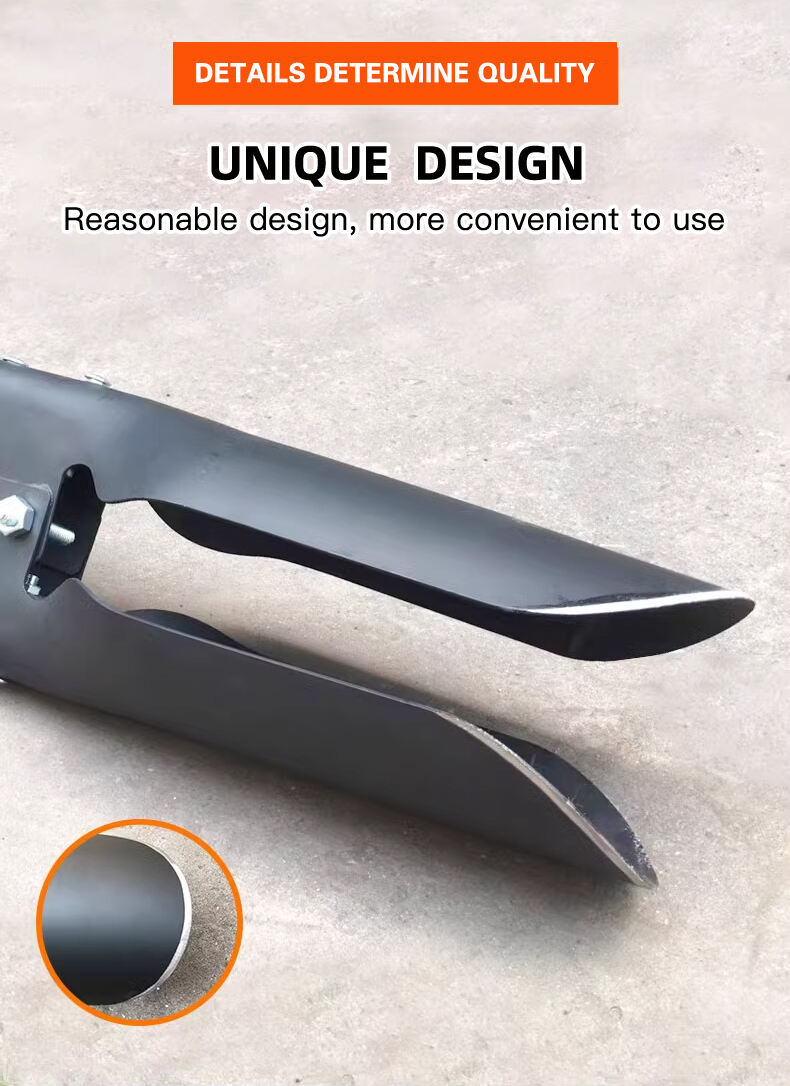 High Quality Heavy Duty Farm Tools Manual Hand Post Hole Digger with Handle for Earth Digger Seedling Shifter supplier