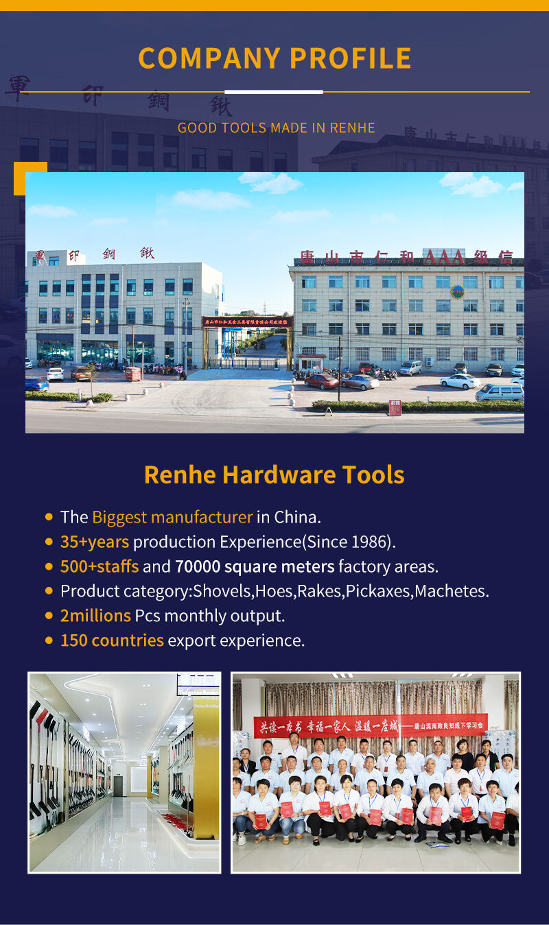 Factory Made Best Quality Rail Steel Forged Triangle Garden Tool Weed Hoe supplier