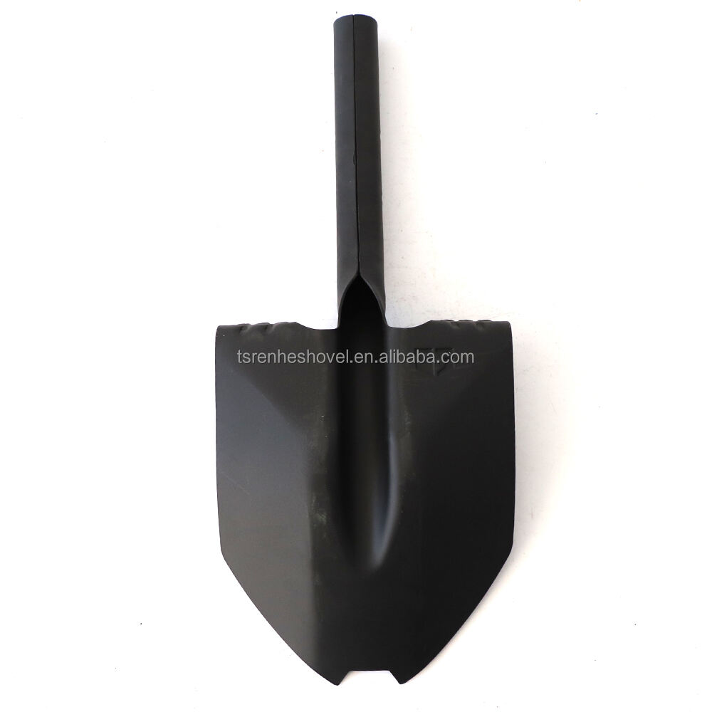 China Factory Direct Produce Farming Agricultural Garden Construction Tools Carbon Steel Black Shovel Spade Head manufacture