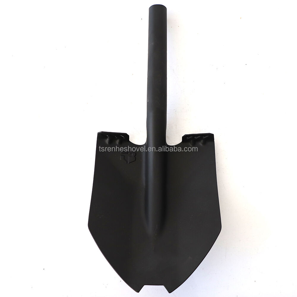 China Factory Direct Produce Farming Agricultural Garden Construction Tools Carbon Steel Black Shovel Spade Head details