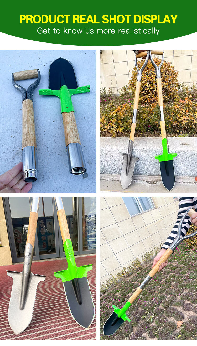 Outdoor Multifunction Tools Portable Scooping Camp Spade Garden Removable Digging Shovel with Handle supplier