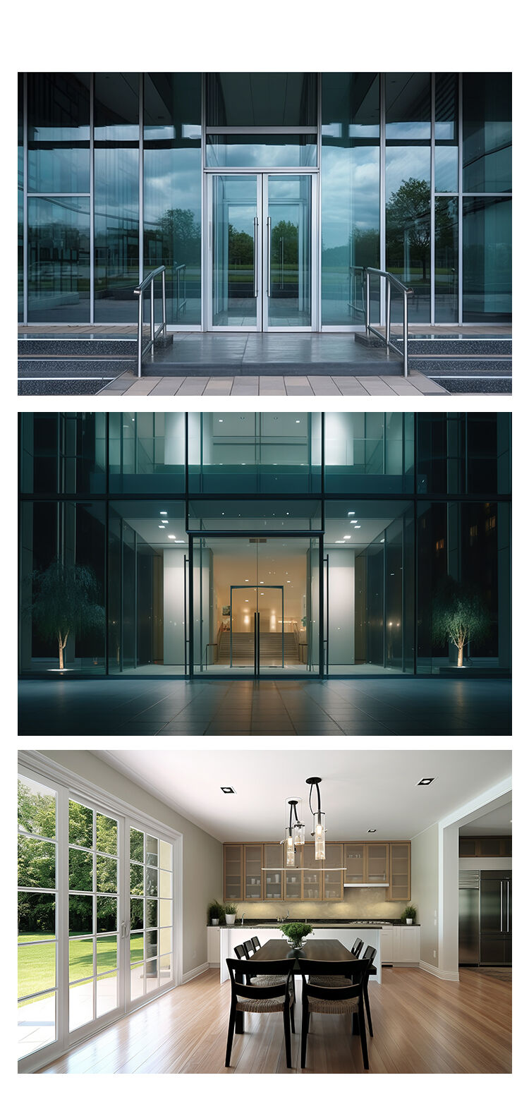 product high performance vacuum glass for energy saving noise reduction and modern architectural design-4