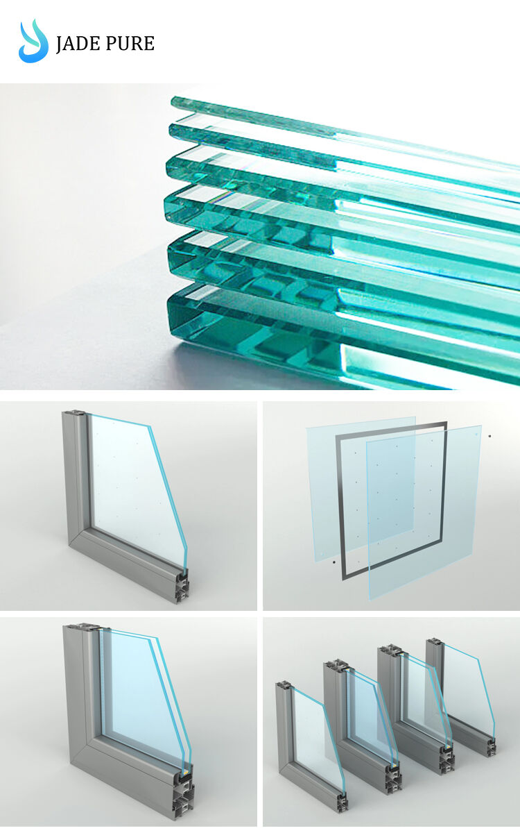product high performance vacuum glass for energy saving noise reduction and modern architectural design-1