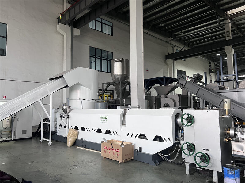 PFS-SJ200 Polyester Fiber Recycling Pelletizing Line