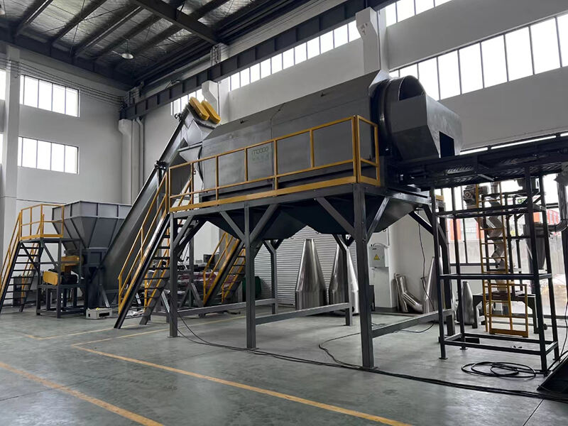MT-3000 PET Bottle Recycling Washing Line in Indonesia