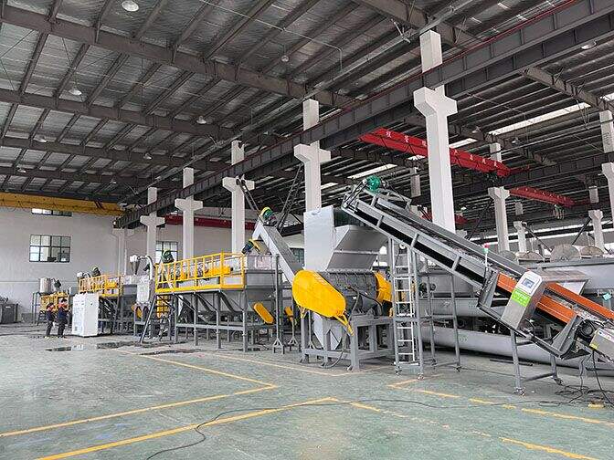 HDPE PP Bottle Recycling Washing Line