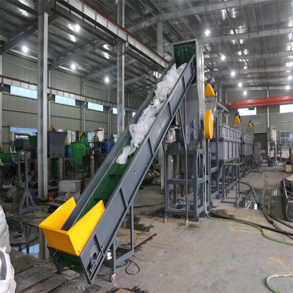 เครื่องรีไซเคิลถุงพลาสติกโพลีเอทิลีน