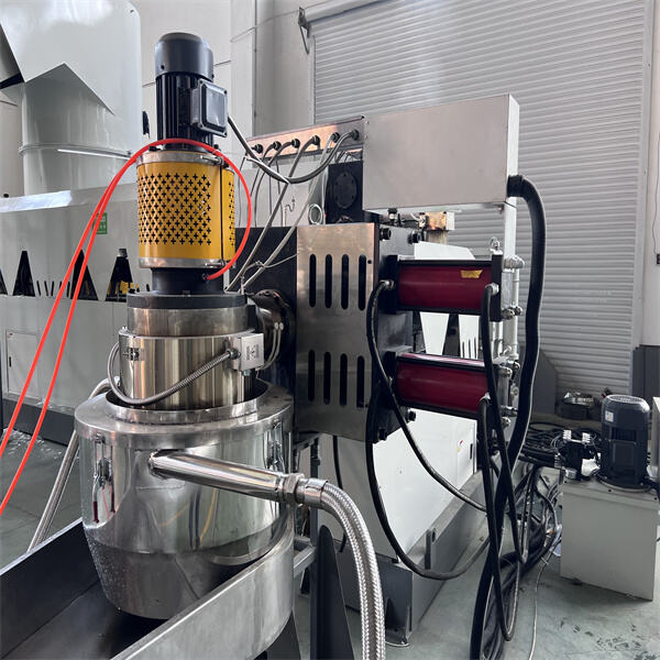 Hạt polypropylene chất lượng cao với máy ép hạt pp