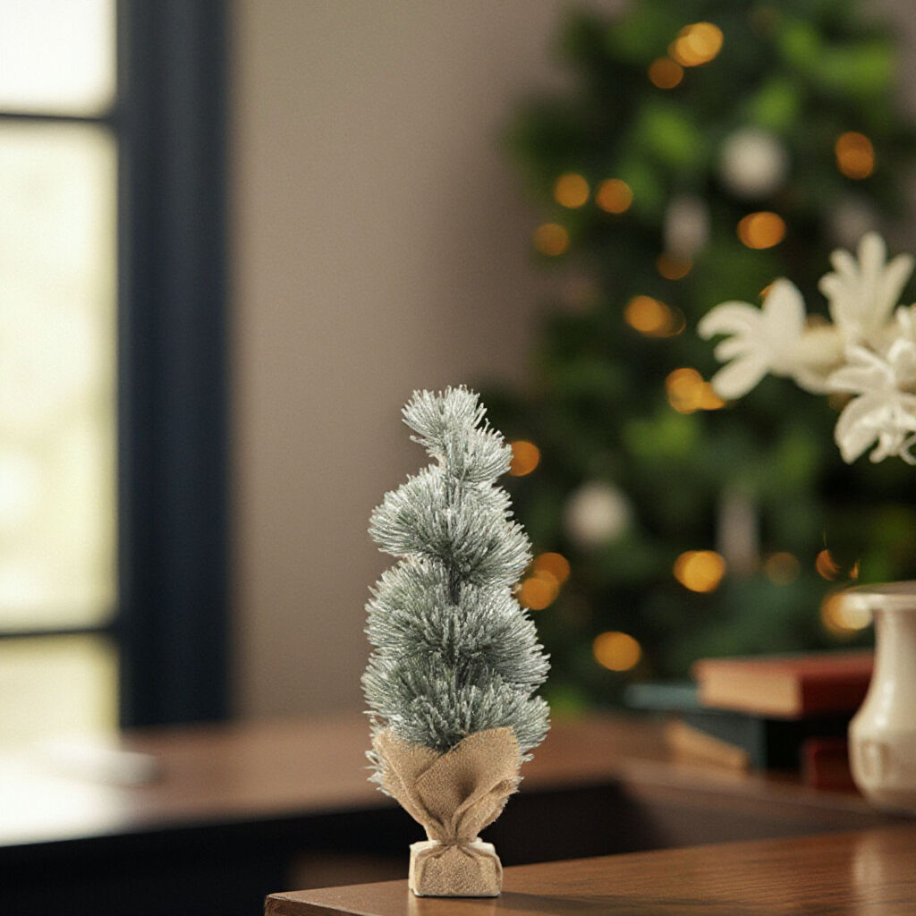 2025 Supermarket Best Seller Luxury 16*16*43cm PE Christmas Table Top Tree for Family Interior Decoration supplier