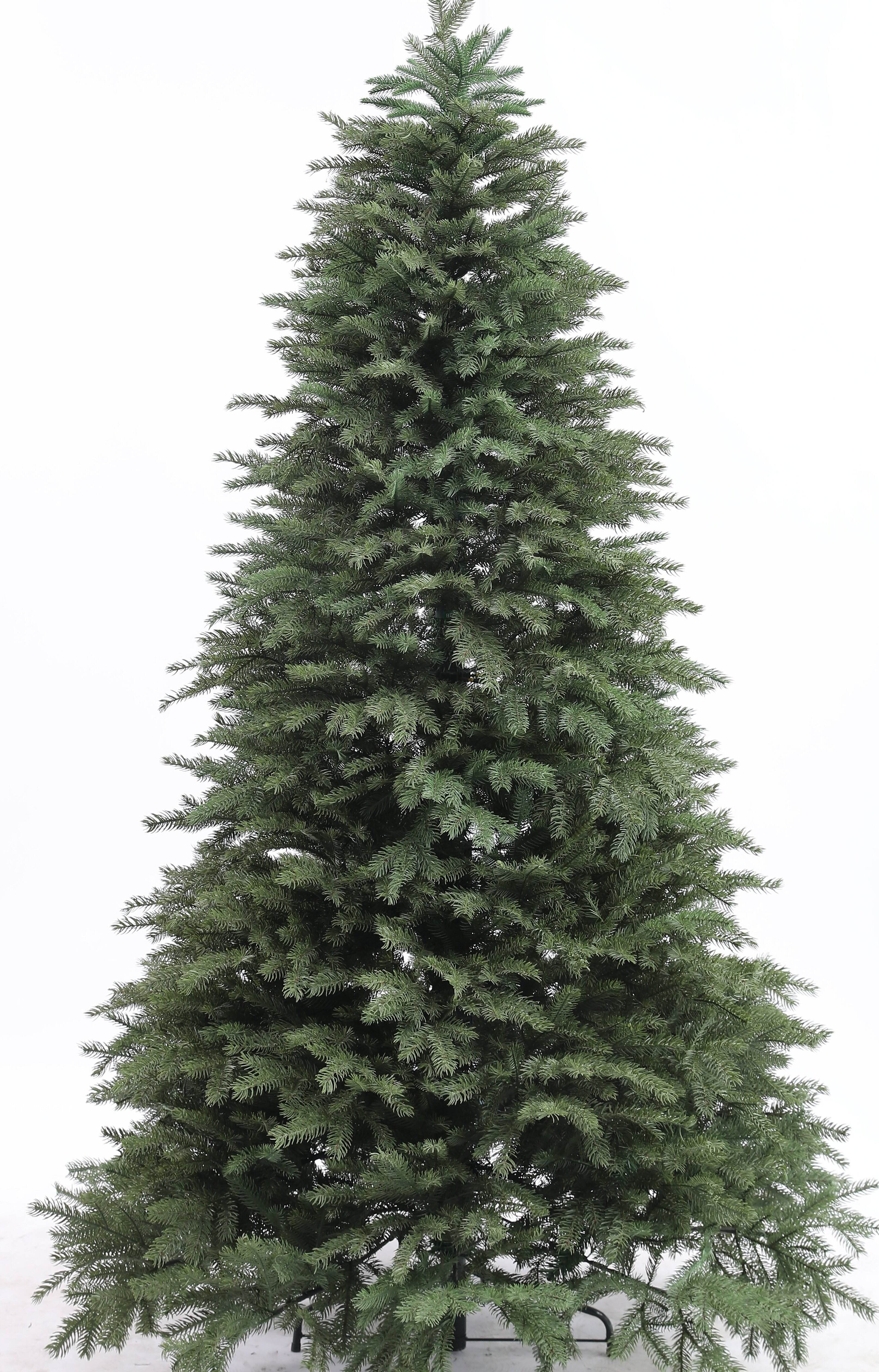 120cm to 360cm Luxury Green Artificial Christmas Tree Natural & Artificial PE & PVC Mixed Decorated for Home & Holiday Use details