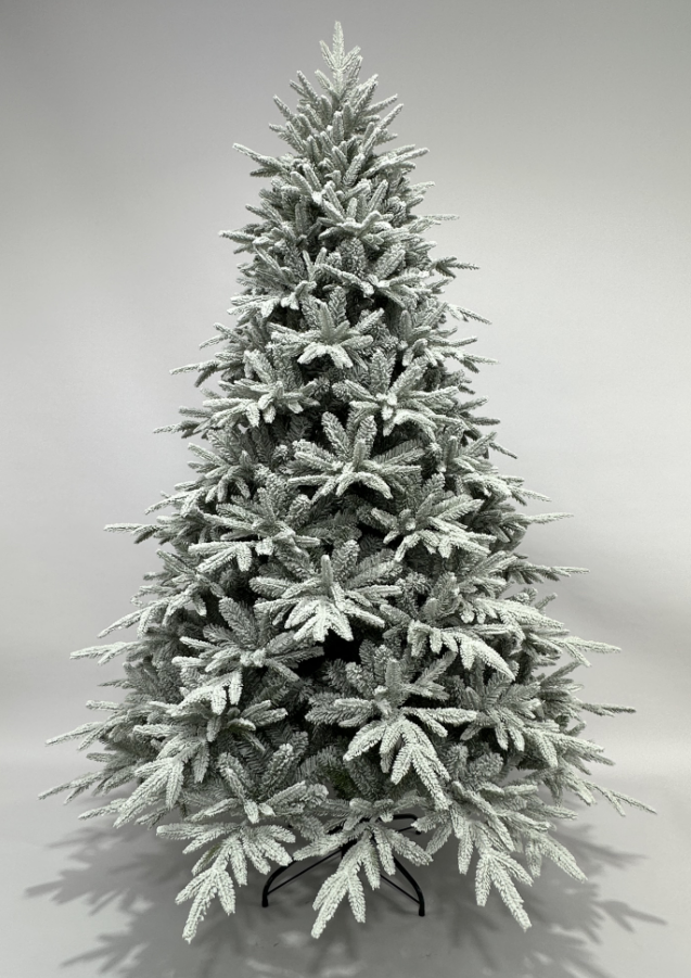High-End Large Artificial Christmas Tree PVC PE Mixed Hinged Natural Tree with Decorations for Holiday Use supplier