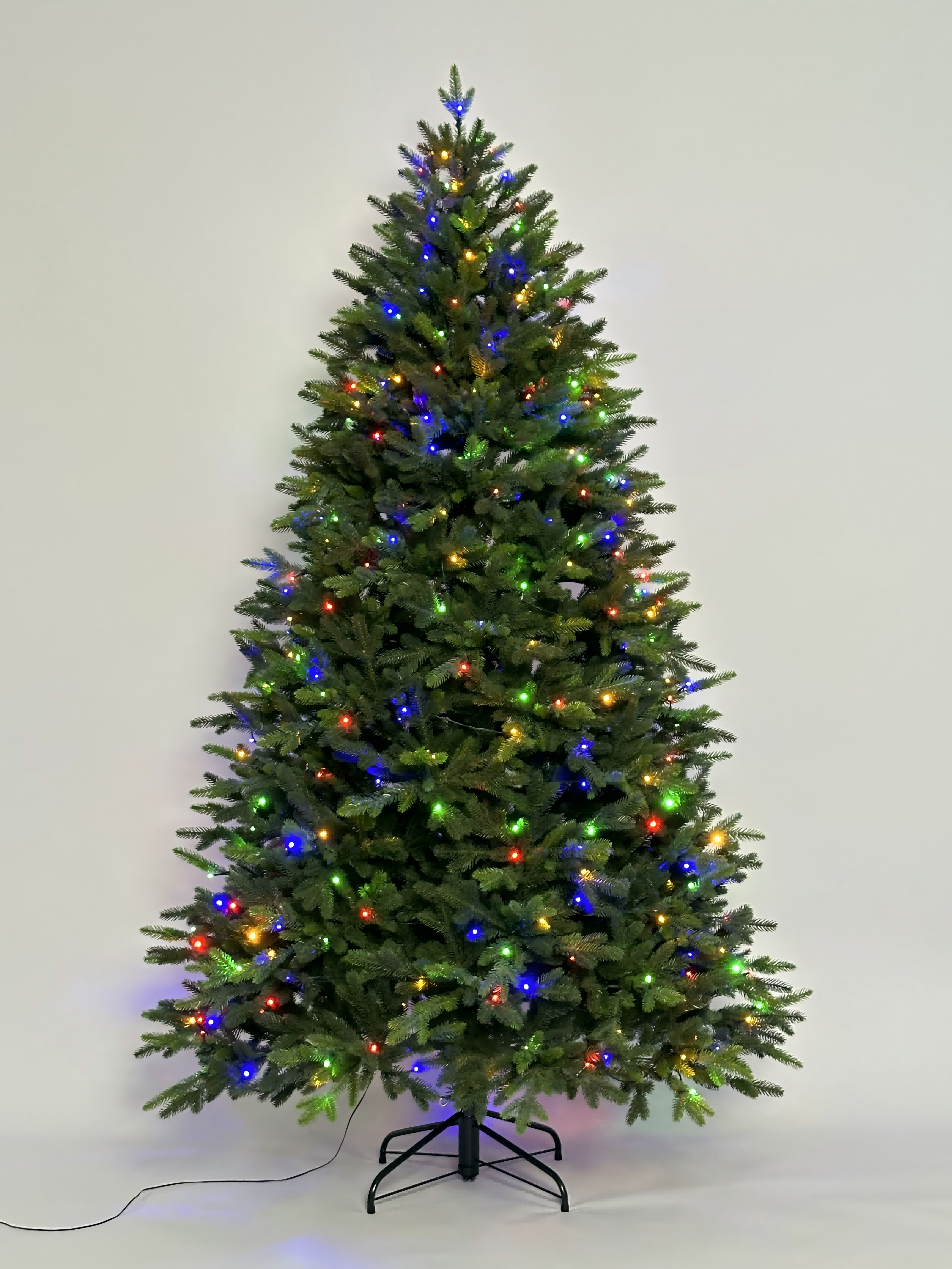 Customized LED Lights Tree PVC PE Mixed Style for Holiday Ornaments and Christmas Tree Decoration supplier