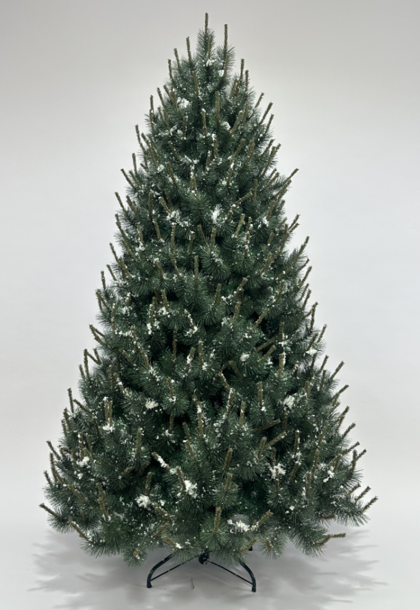 New PVC Pine Needle Navidad Christmas Tree Natural Shape Artificial Standing Base Customized Size details