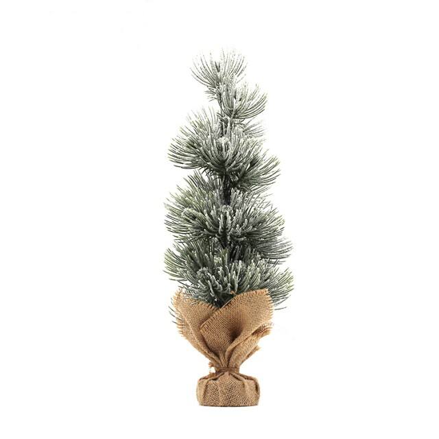 2025 Supermarket Best Seller Luxury 16*16*43cm PE Christmas Table Top Tree for Family Interior Decoration supplier