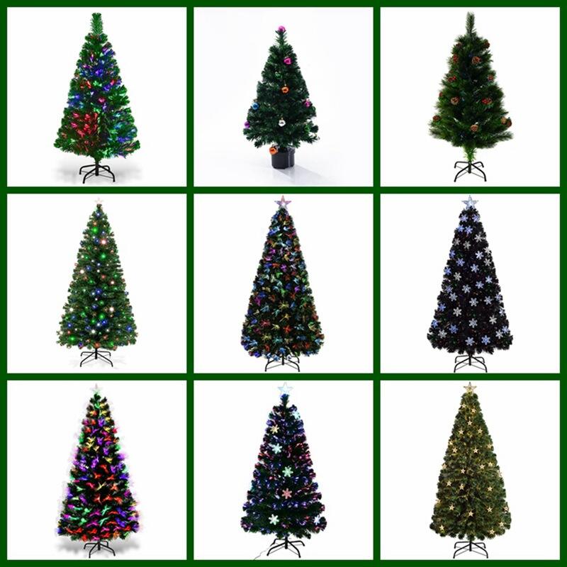 Premium Custom Christmas Trees Fair Price for Mixed Material Artificial Decorations details
