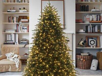 Outdoor Faux Christmas Trees for Seasonal Festivals