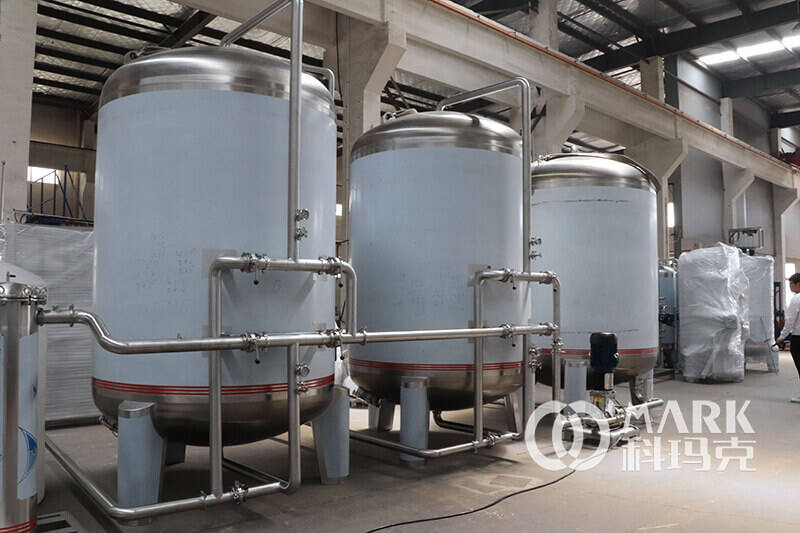 What is the problem with the water treatment equipment not producing water?