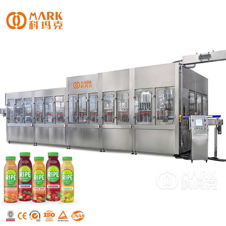 Small Fruit Orange Mango Juice Hot Filling Bottling Machine