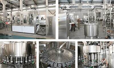 Designing the water filling line for better quality