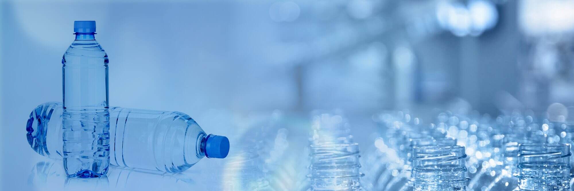 How does the sterilization equipment in water treatment work?