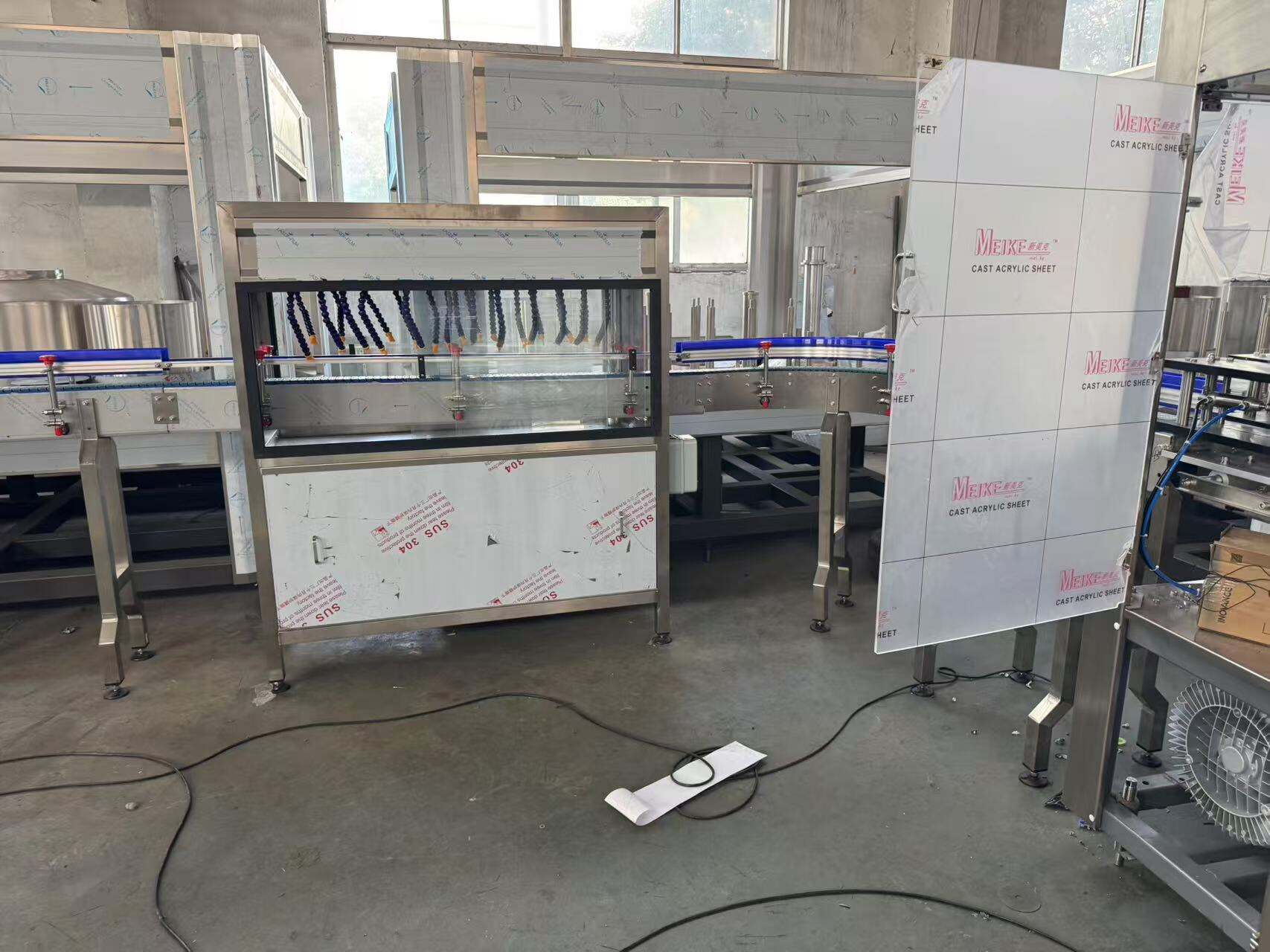 6000BPH carbonated drink filling line for Sierra Leone Customer