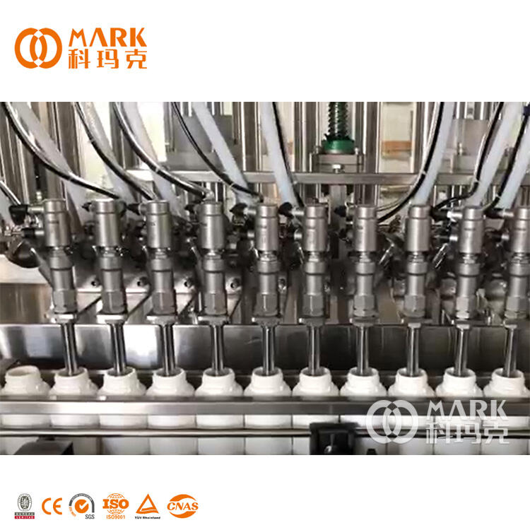 High Accuracy Liquid Bottle Filling Manufacturing Machine