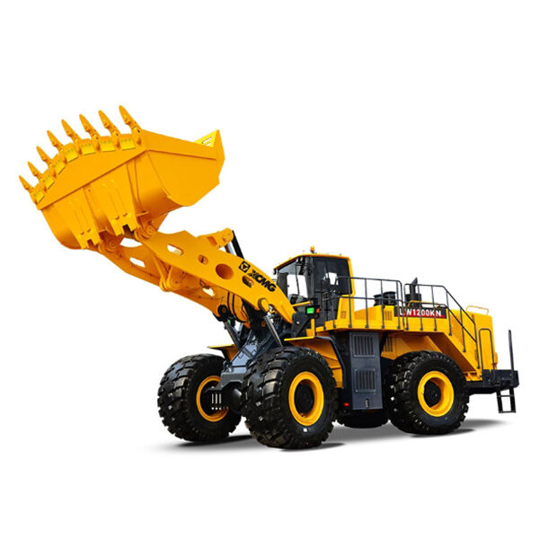 Utilize of The Large Wheel Loader