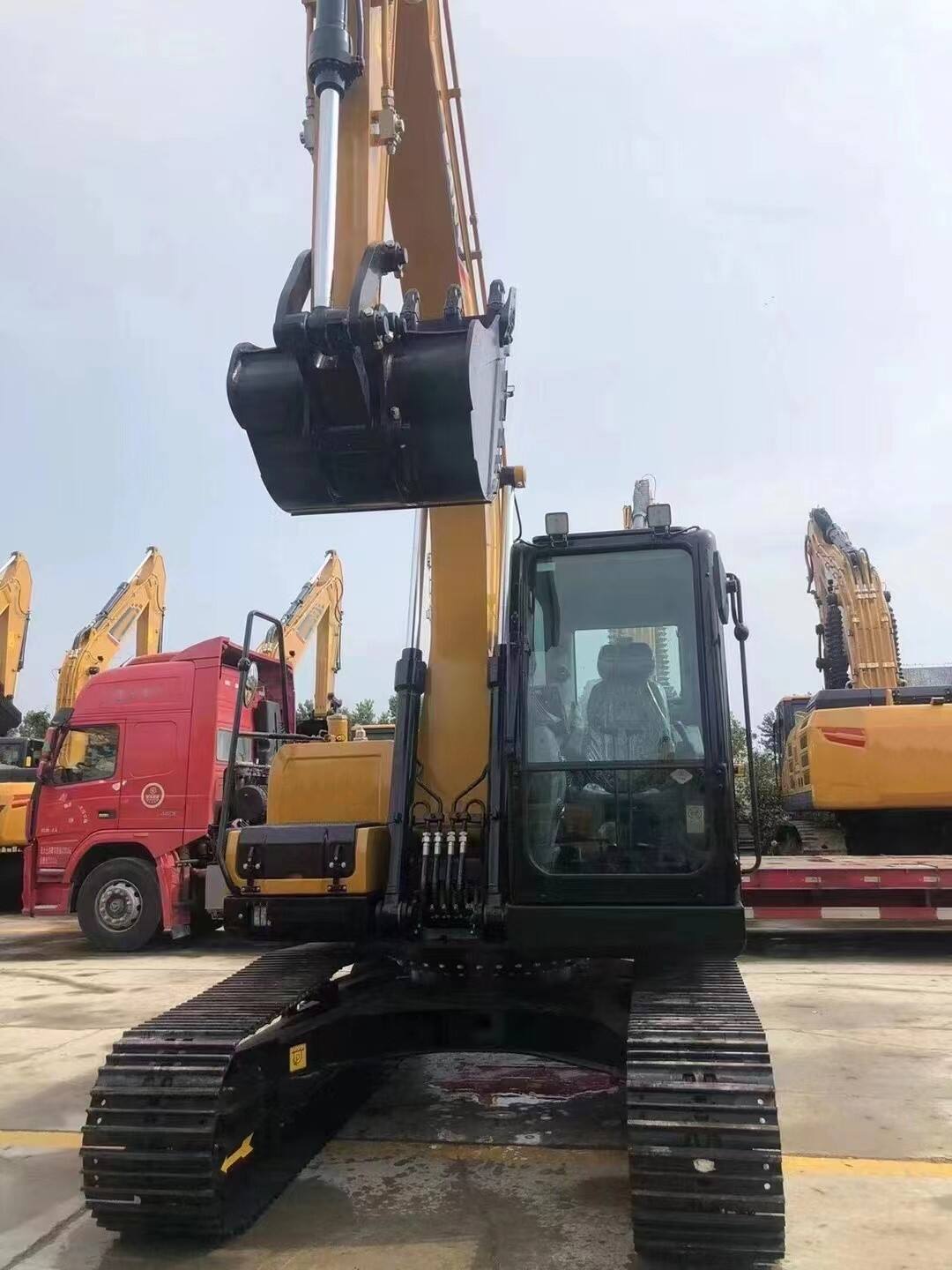 SY135C 14T Hydraulic Crawler Excavator Machine factory