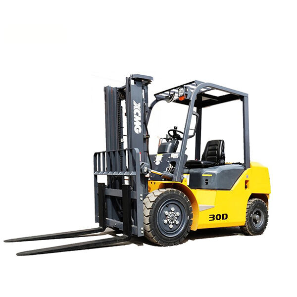 Using The 8 Ton Forklift