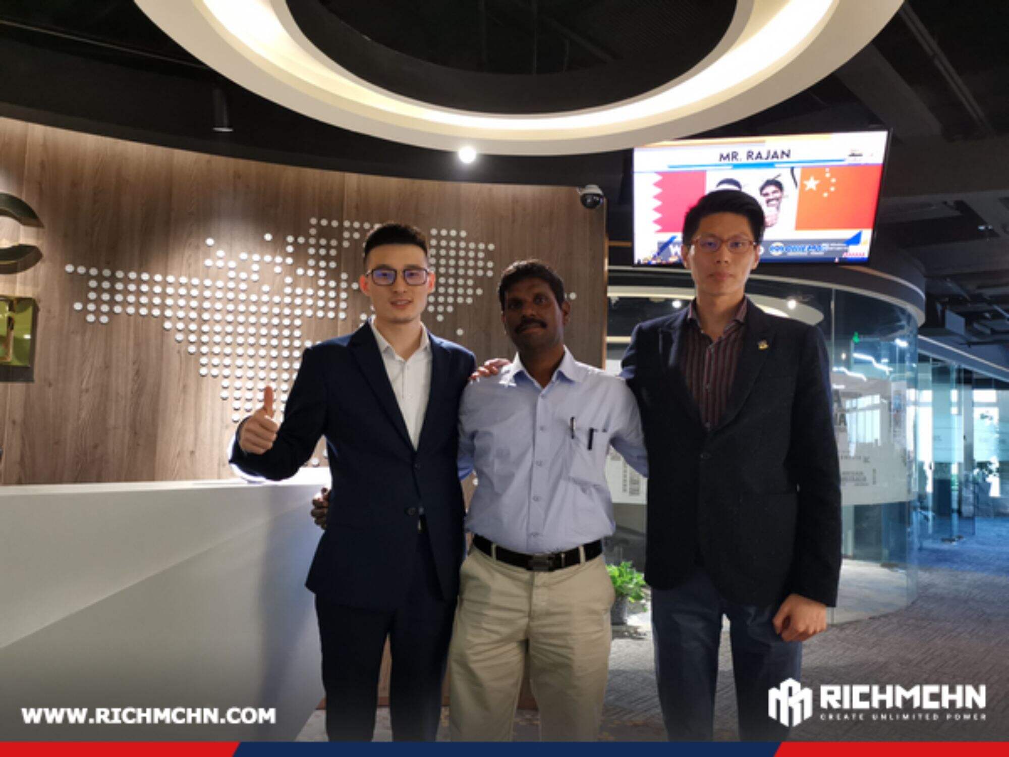 Barlin Clients Visited RICHMCHN Office & SANY Factory