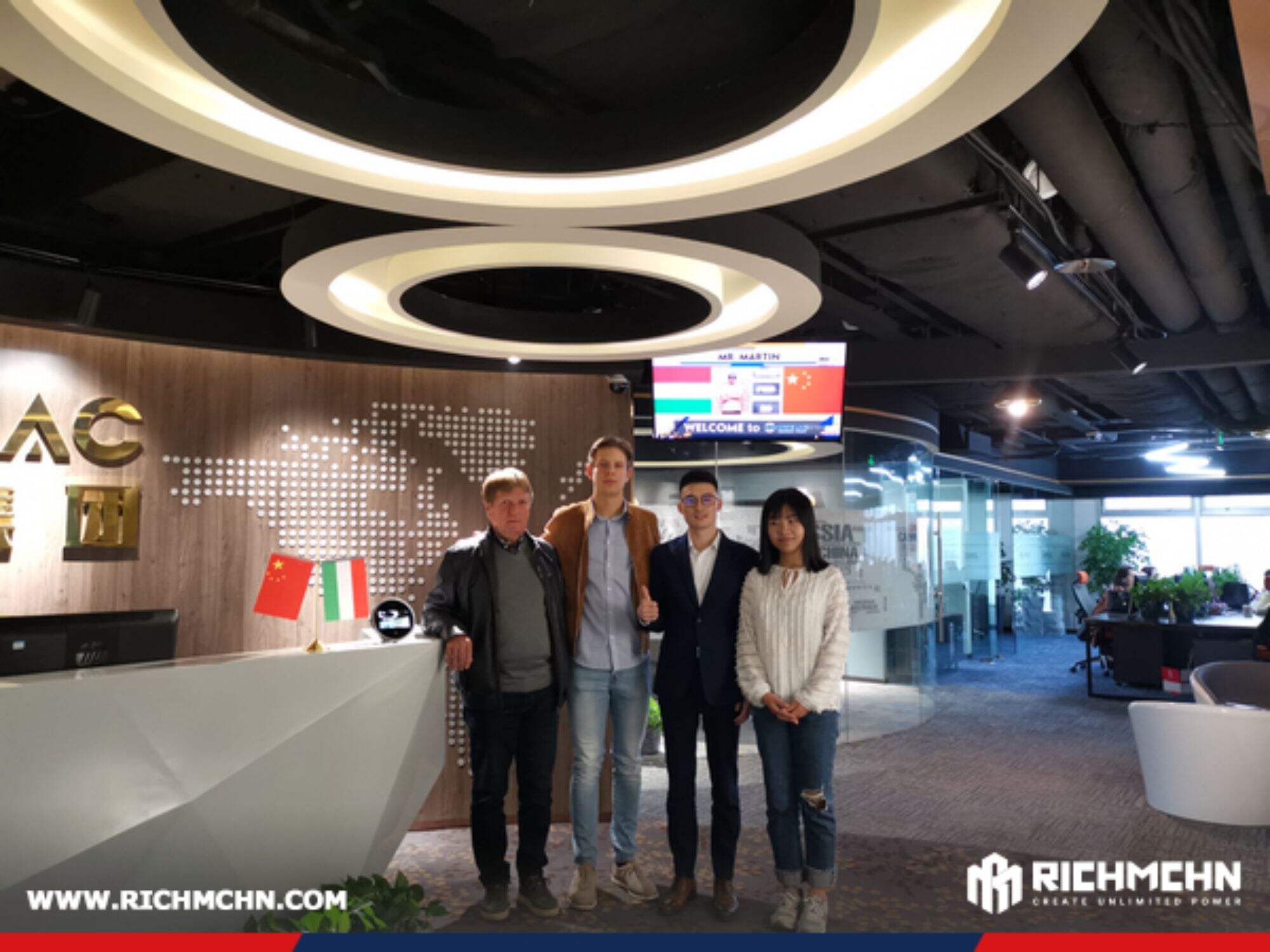 Hungary Clients Visited RICHMCHN Office