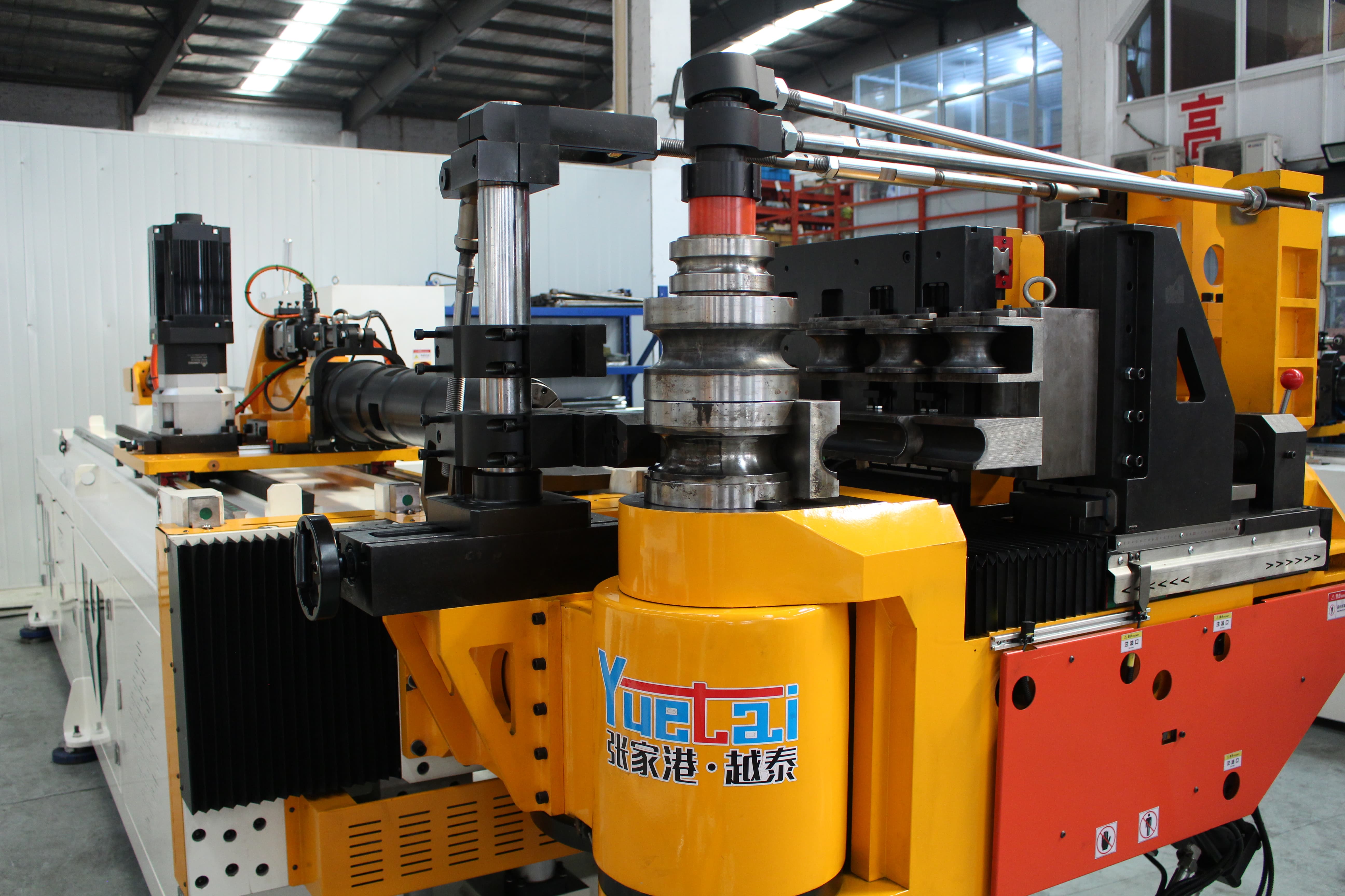 90CNC 6A MS CNC Tube Bending Machine Iron Tube Square Tubing Bender With Motor for Aluminum and Stainless Steel Brass Tube Pipes factory