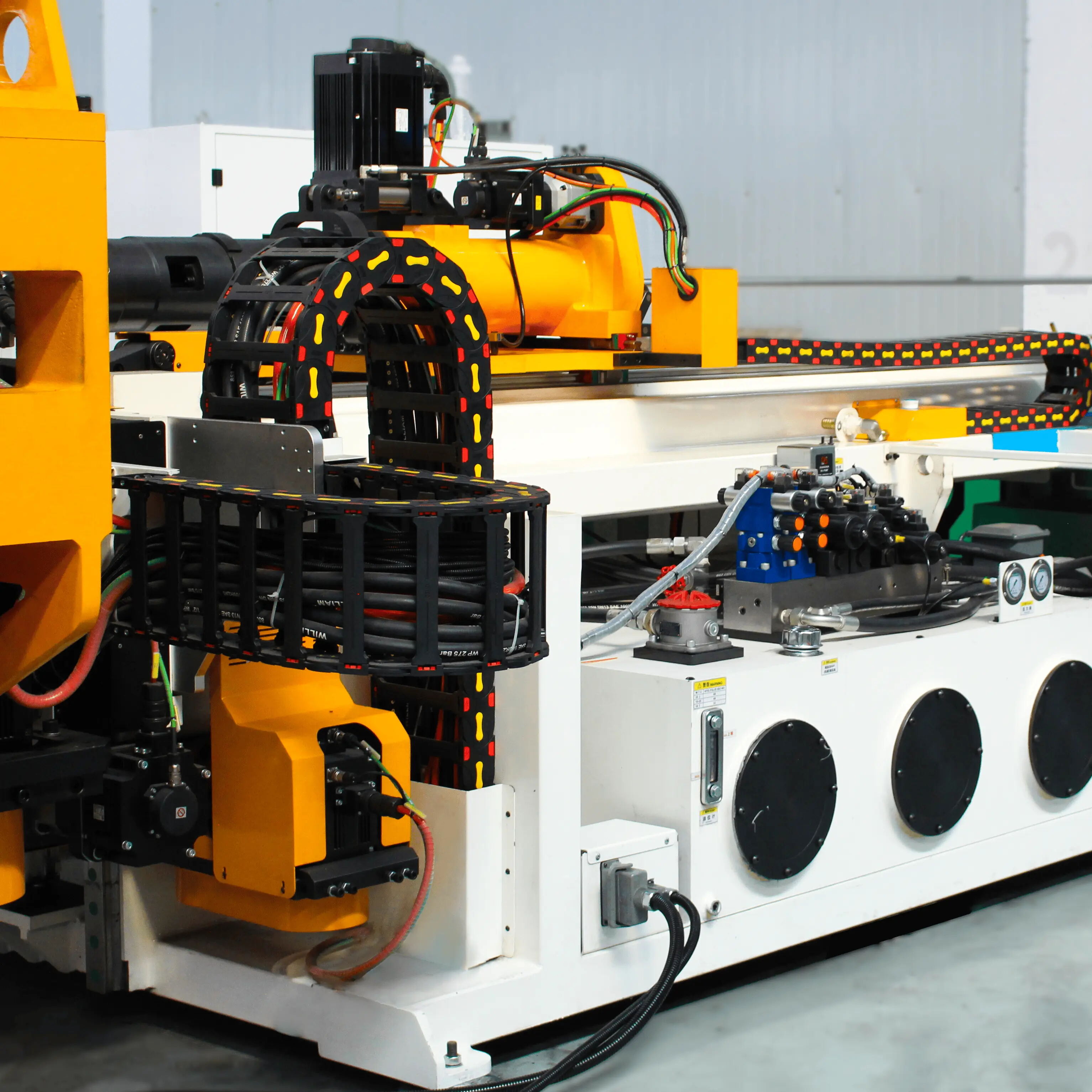 Factory Direct Sales Double Head Cnc Automatic Hydraulic Tube Bender Carbon Steel Tube Pipe Bending Machine supplier