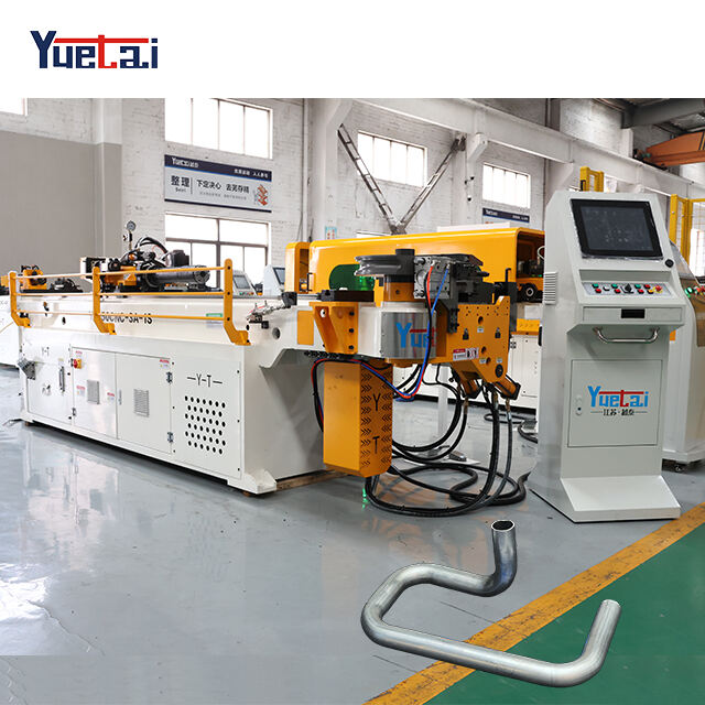 Factory Direct Sales Double Head Cnc Automatic Hydraulic Tube Bender Carbon Steel Tube Pipe Bending Machine details