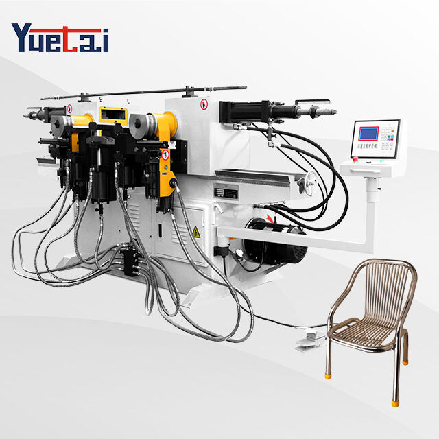 Factory Direct Sales Double Head Cnc Automatic Hydraulic Tube Bender Carbon Steel Tube Pipe Bending Machine details