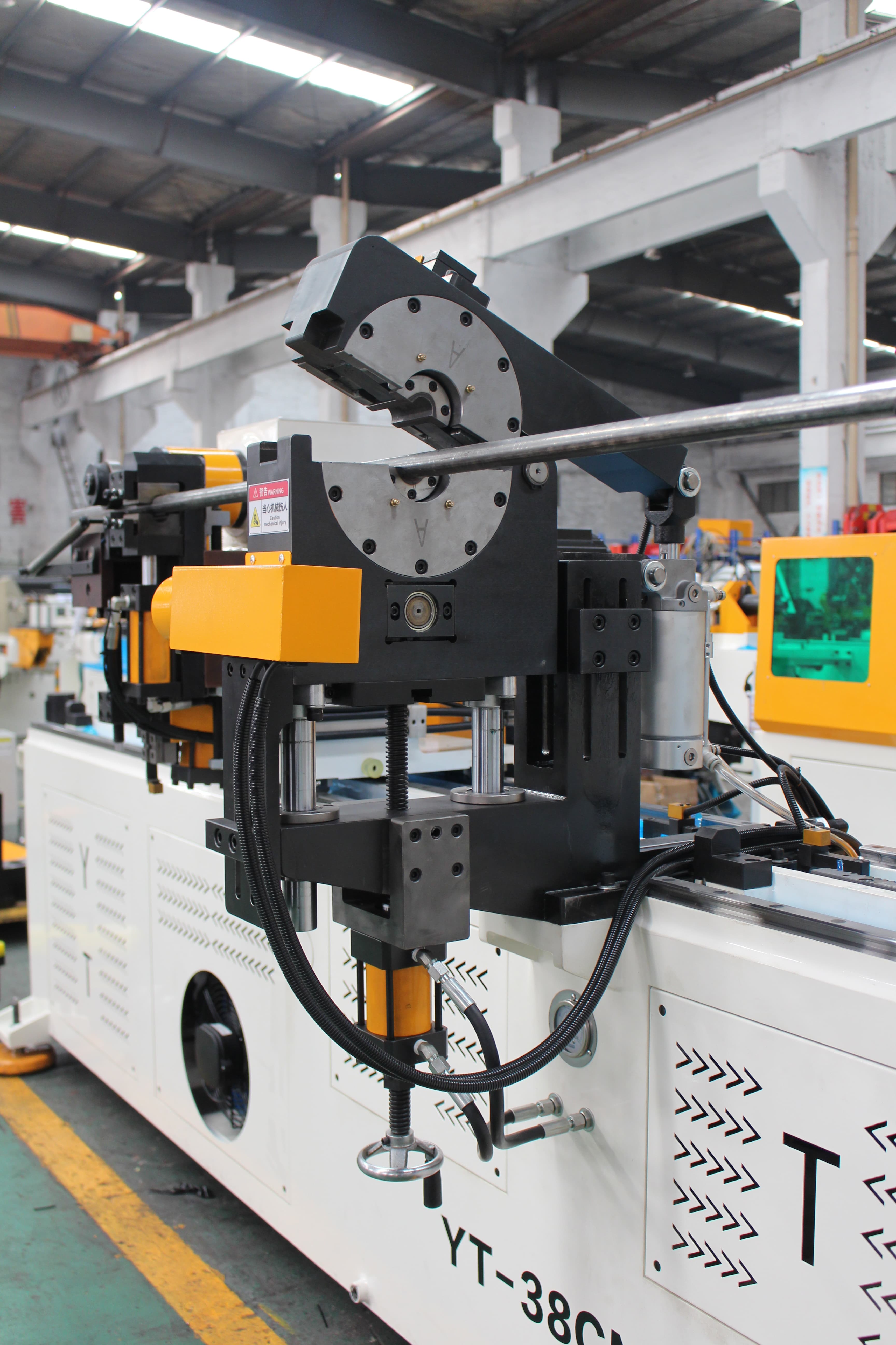 Factory Direct Sales Double Head Cnc Automatic Hydraulic Tube Bender Carbon Steel Tube Pipe Bending Machine supplier
