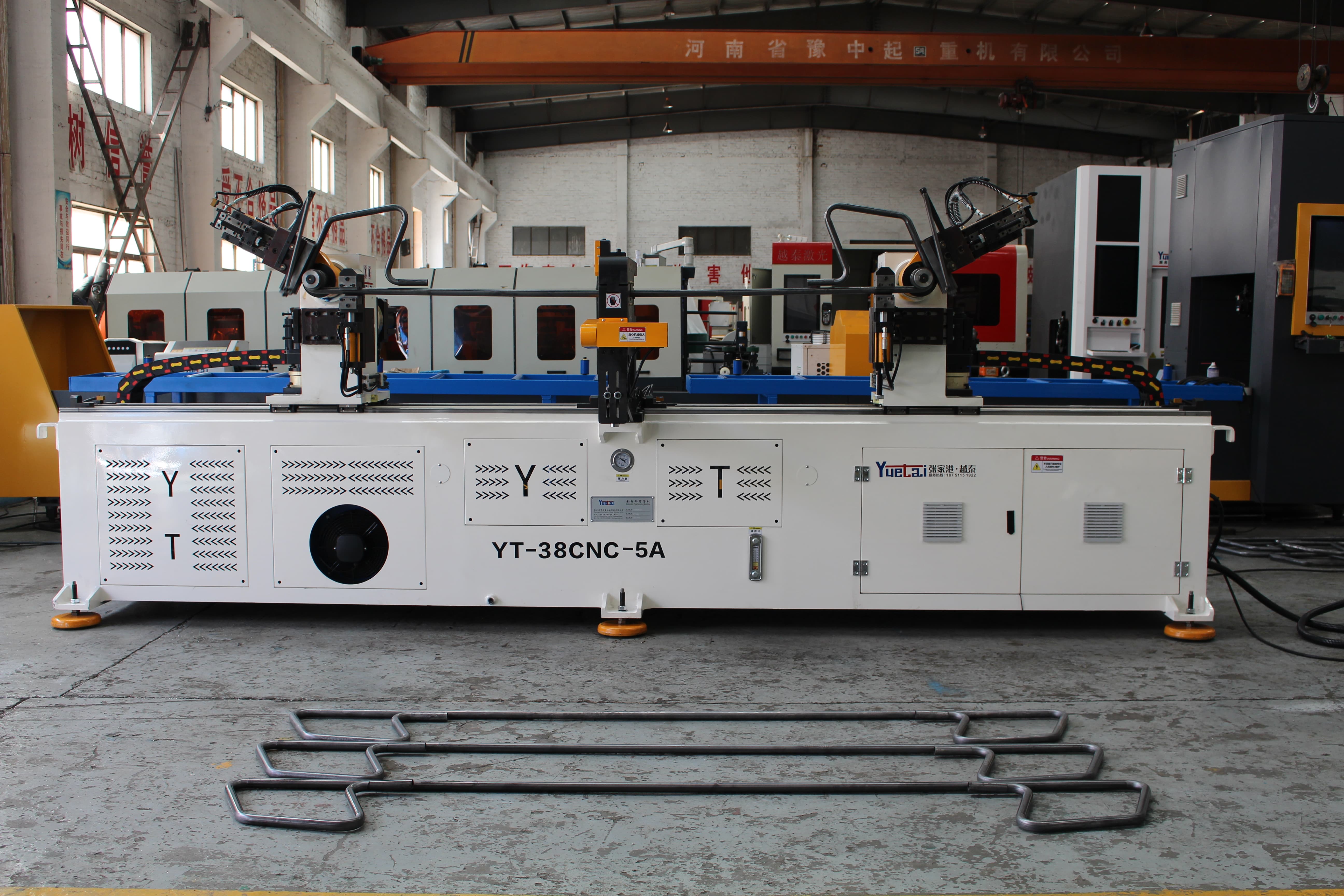 Factory Direct Sales Double Head Cnc Automatic Hydraulic Tube Bender Carbon Steel Tube Pipe Bending Machine factory