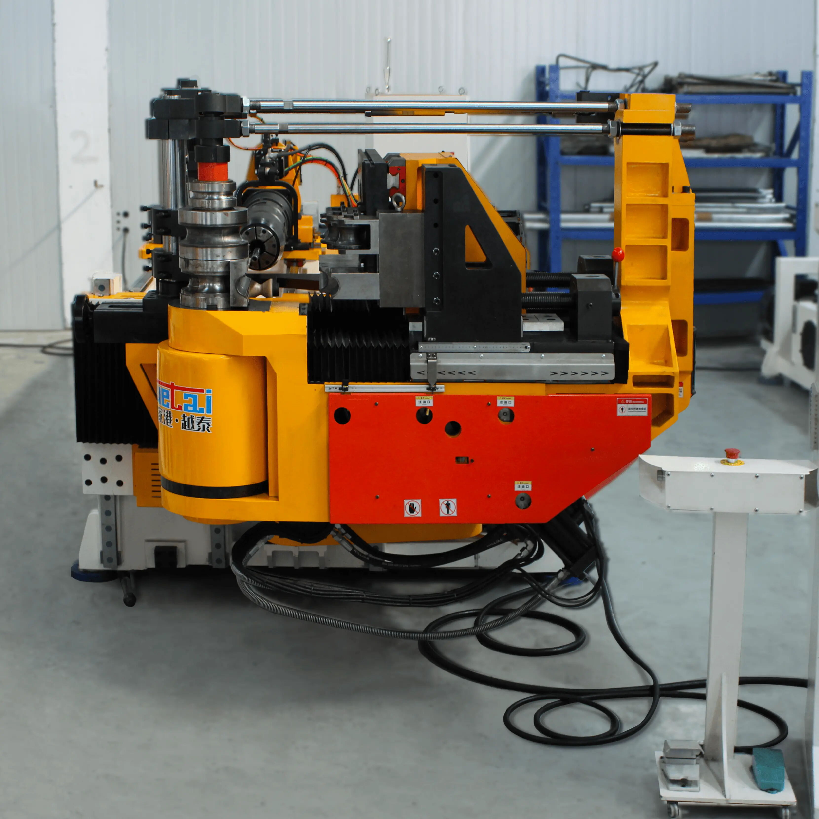 Factory Direct Sales Double Head Cnc Automatic Hydraulic Tube Bender Carbon Steel Tube Pipe Bending Machine manufacture