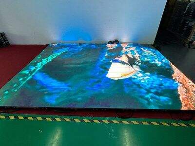 Novissima Tendencia in Installationibus LED Display Parietes Fini-Pitch