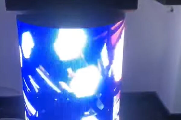 Cylindrical LED Screen,Indoor LED Display
