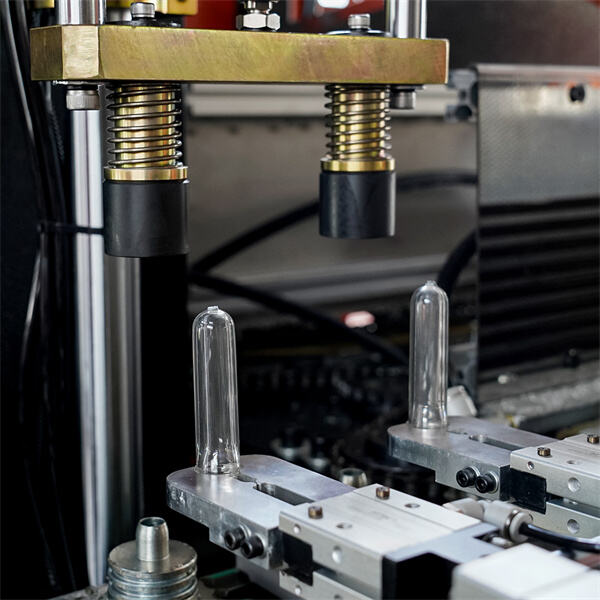 A detailed look at the components and workings of a milk bottle blowing machine