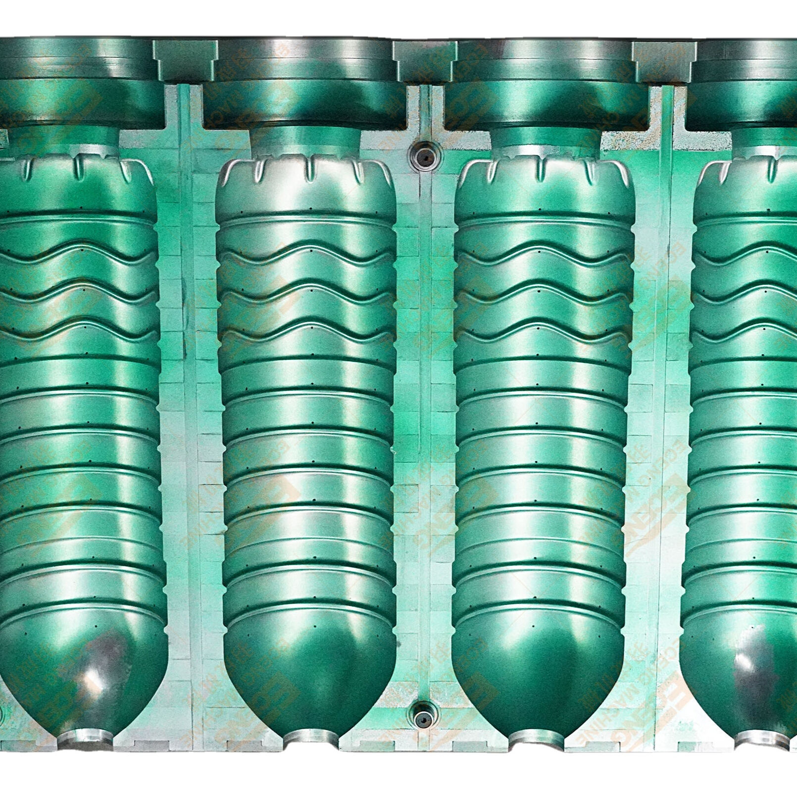 product eceng 4 cavity bottle blower machine mould blowing mold841-3
